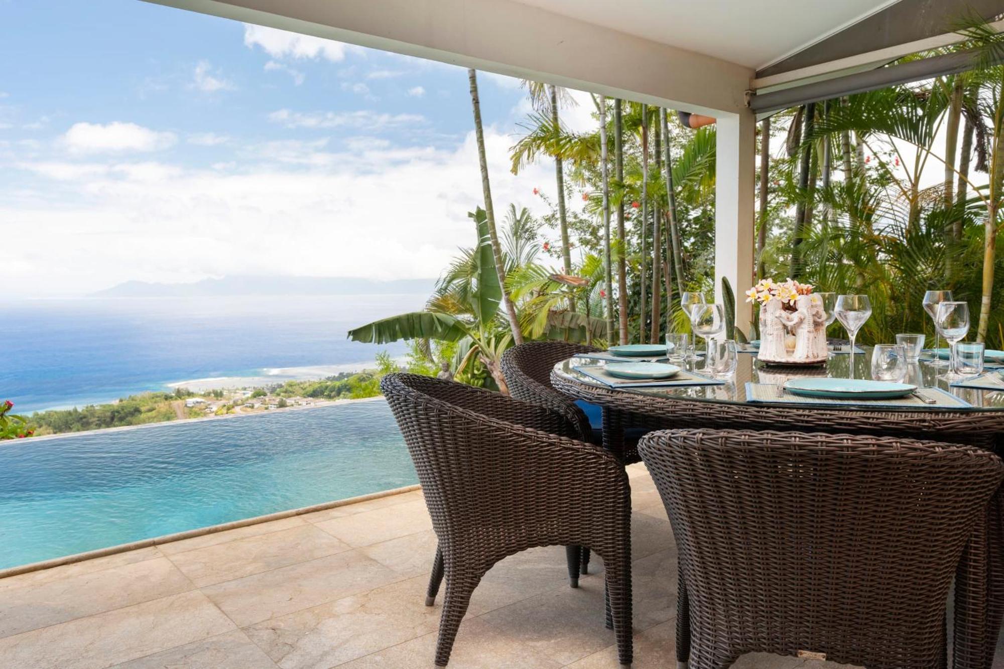Magnifique Villa Vue Mer Exceptionnelle - Ireina プナアウィア エクステリア 写真